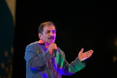 ببینید؛ آقا رشید در کنسرت معین