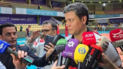 صحبتهای مهدی مهدوی سرمربی شهداب بعد از فینال دوم مقابل فولاد سیرجان