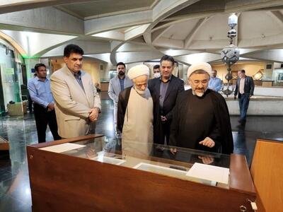 بازدید معاون حقوقی رئیس‌جمهور از موزه قرآن کریم