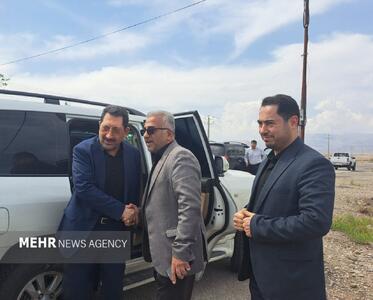 وزیر صمت وارد دامغان شد