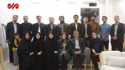 دیدار مدیران فرهنگی لرستان با استاد عزت الله چنگایی