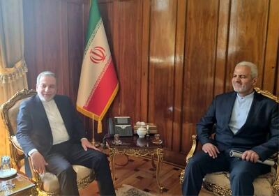 دیدار سرپرست سفارت جمهوری اسلامی ایران در کابل با وزیر امور خارجه