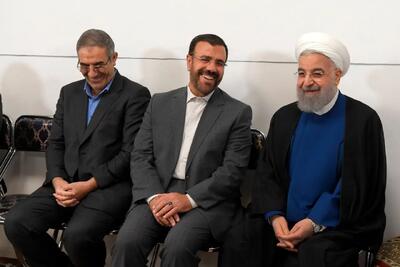 دیدار نوروزی چهره‌های دولتی و سیاسی با حسن روحانی