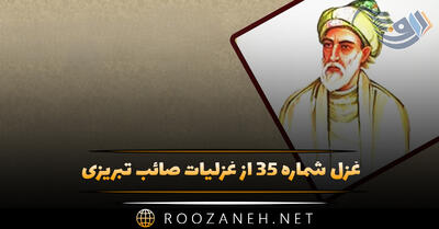 غزل شماره ۳۵ از غزلیات صائب تبریزی؛ جانِ عرشی، فرشِ در زندانِ تن باشد چرا؟