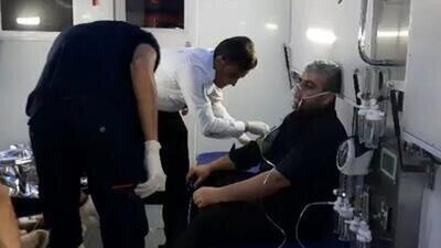 آخرین وضعیت مصدومان حادثه آتش‌سوزی درمانگاه مشیریه تهران