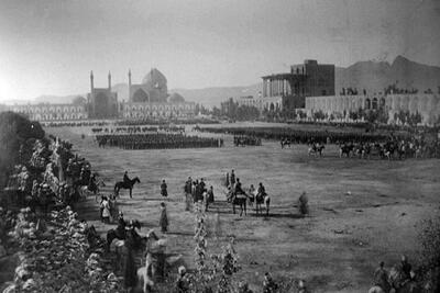 عکس | زمین چوگان میدان نقش جهان در عصر قاجار