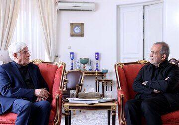پزشکیان در نامه ای خطاب به عارف: اگر پیش‌بینی‌ لازم صورت بگیرد، نیازی به ممنوعیت صادرات  محصولات کشاورزی نیست