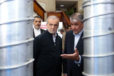 تصاویر خاص از پزشکیان قبل از مذاکره ایران با آمریکا
