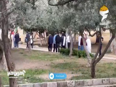 هتک حرمت دوباره مسجد الاقصی از سوی شهرک نشینان صهیونیست