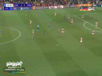 حرکت غیر ورزشی کاماوینگا و اخراج برابر آرسنال