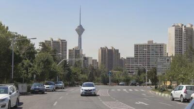 تصویری عجیب از شهرک غرب تهران