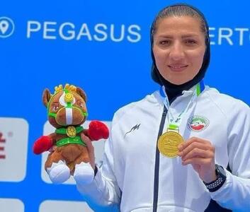 بانوی مازندرانی طلای ووشو جام جهانی را به ارمغان آورد