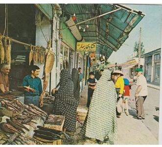 عکس/زیبایی رنگ و نور در بازار سپه بندرانزلی حدود ۵۵ سال پیش | اقتصاد24