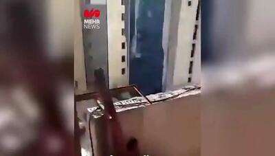 ببینید| چند هتل در کربلا آتش گرفت
