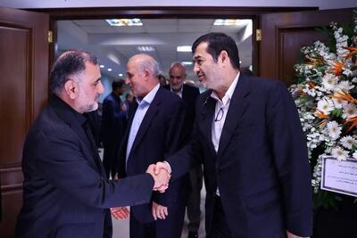 حضور وزیر ورزش و جوانان در مراسم ترحیم مرحوم باران چشمه - پارس فوتبال
