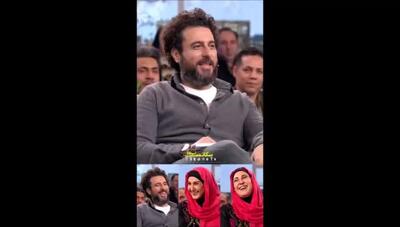 لری صحبت کردن فاطمه گودرزی با محسن کیایی و رسم زیبای مردمان لر زبان از زبان فاطمه گودرزی