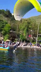 فیلم پرواز تماشایی پاراگلایدر در کردستان