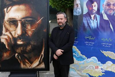 سیدعلی میرفتاح: همه ما بر سر سفره آقای آوینی نشستیم/ نقاشی این شهید سفارشی نبود و تنها برای دل خودم بود