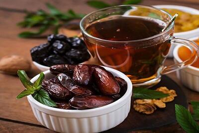 رژیم لاغری با خرما و چای