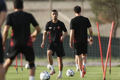 تمرین تاکتیکی مهم پرسپولیس با دو غایب