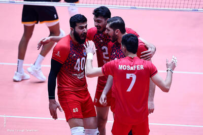 خلاصه والیبال شهداب یزد 1 - فولاد سیرجان 3 (ویدئو)