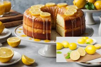 چند روش ساده برای پخت کیک لیمو شیرین خانگی - آینه فردا