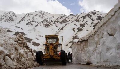 بازگشایی گردنه بیژن در محور دنا ـ پادنا بعد ۵ ماه مسدودی