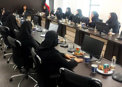 نشست مشاور وزیر راه در امور بانوان و خانواده با مشاوران سازمان‌های  وزارت راه و شهرسازی