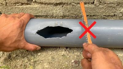 نحوه تعمیر لوله شکسته بدون نیاز به تعویض و لوله کش