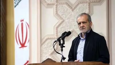 تصاویر دیدنی از ورود پزشکیان به البرز منتشر شد