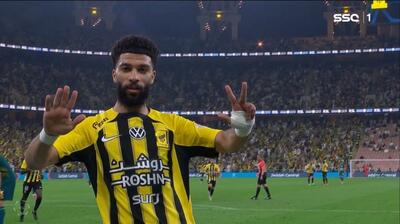 گل دوم الاتحاد به العروبه (عبدالرحمن العبود)