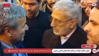 حضور سردار قاآنی در مراسم سالگرد سرلشگر محمدهادی حاجی رحیمی