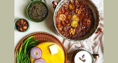 طرز تهیه شش انداز گیلانی، غذای محلی شب چهارشنبه سوری