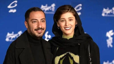 فیلم آواز شاد؛نوید محمدزاده با آهنگ بندری زیر درخت گل صورتی چه رقصی میکنه فقط نیش خندش !