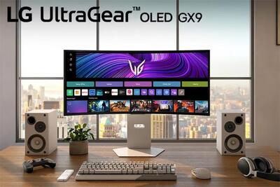 ال‌جی مانیتور گیمینگ خمیده UltraGear OLED 34GX90SA را رونمایی کرد