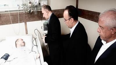عیادت سرپرست، معاونین و مدیران دانشگاه تهران از مجتبی رحماندوست