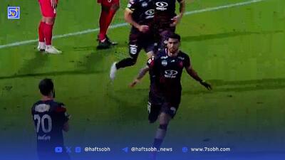 خلاصه بازی نساجی - پرسپولیس در هفته 26 لیگ برتر (ویدیو)