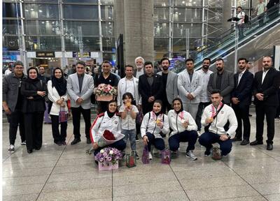 بازگشت کاروان ووشو در جام جهانی ساندا به ایران