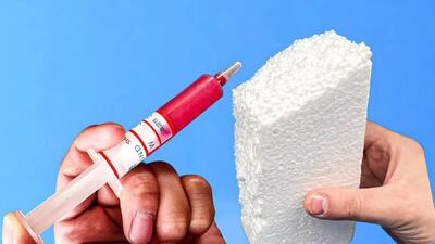 آموز ساخت چسب محکم تر از فولاد با یونولیت