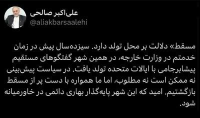 عکس/ واکنش علی‌اکبر صالحی به مذاکرات ایران با آمریکا | اقتصاد24