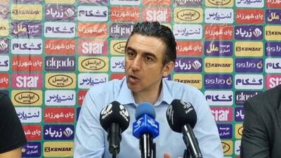 صحبتهای مهدی رحمتی بعد از بازی شمس آذر مقابل ذوب آهن