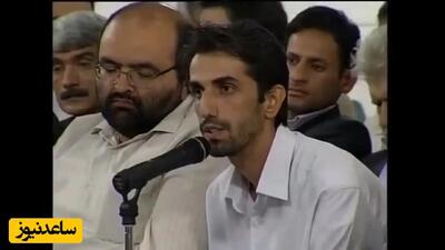 شعر خوانی با چاشنی افزایش قیمت طلا و سکه در محضر رهبر معظم انقلاب؛ درد من با بهای سکه در بازار می‌رود بالا+ویدیو