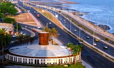 وزش باد در تنگه هرمز و افزایش نسبی دما