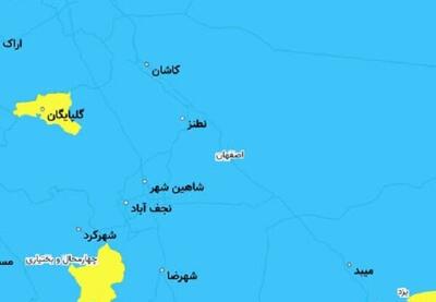 شیوع کرونا در ۱۹ شهر اصفهان عادی است/۵ شهر در وضعیت زرد- ایونا نیوز