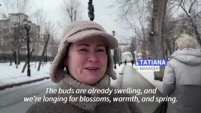 ببینید؛ بارش یک ماه برف در مسکو طی چند روز