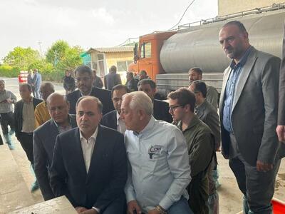 بازدید وزیر جهاد کشاورزی از مراکز تولید لبنیات و گوشت قرمز در اسلامشهر