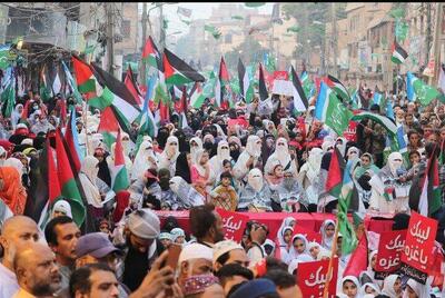 جمعه فلسطینی در پاکستان+ عکس