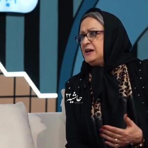 فیلم پاسخ  مریم امیرجلالی به مهران رجبی : اصرار داشت که من با روسری شبیه خانم امیرجلالیم؛ گفتم دماغ هر کی بزرگتره اون مهران رجبیه!