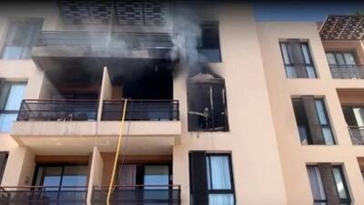 تصاویر؛ هتل کریستیانو رونالدو آتش گرفت!
