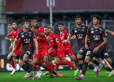 طوفان کارت قرمز پرسپولیس-نساجی در یک دقیقه!